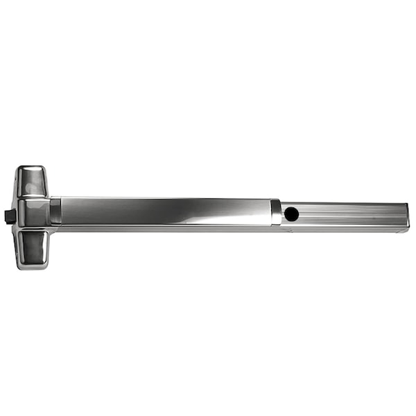 Grade 1 Rim Exit Bar, Wide Stile Pushpad, 36-in Device, Exit Only, Less Trim, Cylinder Dogging, Brig